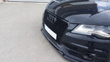 Front Lippe / Front Splitter / Frontansatz V.1 für Audi S7 / A7 S-Line C7  von Maxton Design