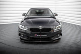 Front Lippe / Front Splitter / Frontansatz V.1 für BMW 4 Grand Coupe F36 von Maxton Design