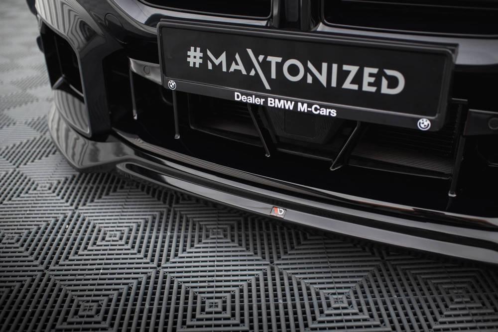 Front Lippe / Front Splitter / Frontansatz V.1 für BMW M2 G87 von Maxton Design