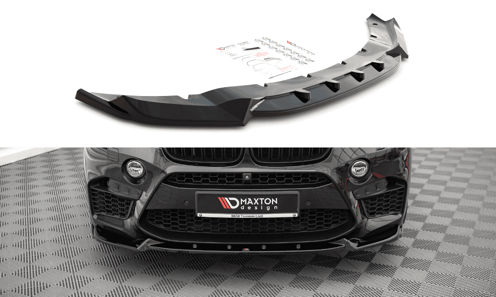 Front Splitter / Cup Schwert / Frontansatz V.1 für BMW X5 M F15 von Maxton Design