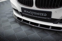 Front Lippe / Front Splitter / Frontansatz V.2 für BMW 7er F01 von Maxton Design