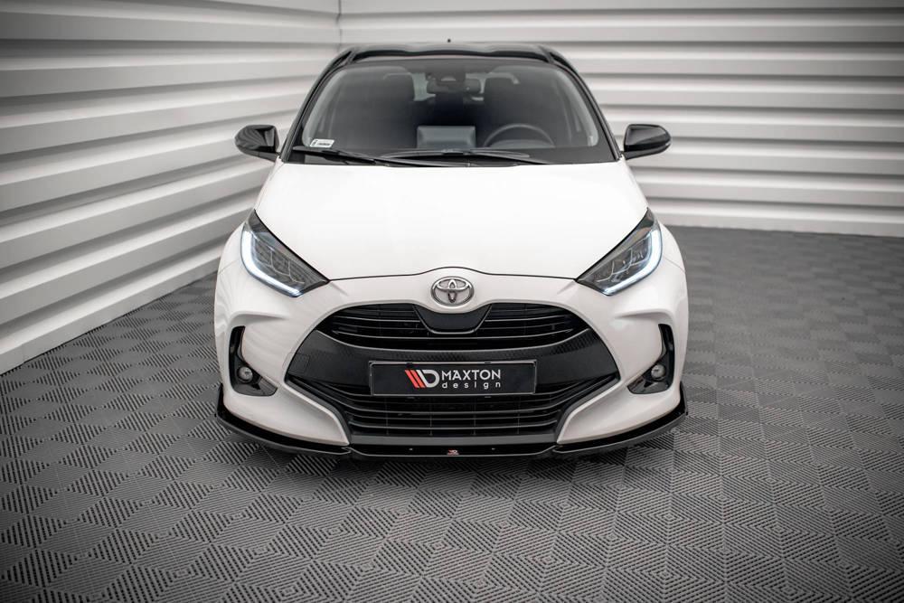 Front Lippe / Front Splitter / Frontansatz V.1 für Toyota Yaris XP21 von Maxton Design