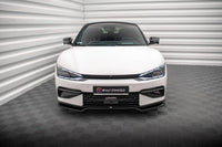 Front Lippe / Front Splitter / Frontansatz V.1 für Kia EV6 GT-Line von Maxton Design