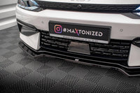 Front Lippe / Front Splitter / Frontansatz V.1 für Kia EV6 GT-Line von Maxton Design