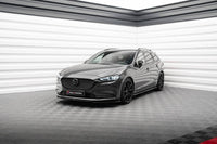 Front Lippe / Front Splitter / Frontansatz V.1 für Mazda 6 MK3 Facelift von Maxton Design