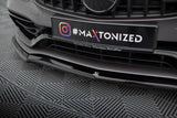 Front Lippe / Front Splitter / Frontansatz V.1 für Mercedes AMG C63 Limousine / Kombi W205 Facelift von Maxton Design