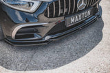 Front Splitter / Cup Schwert / Frontansatz V.1 für Mercedes-CLS AMG-Line C257  von Maxton Design