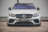Front Splitter / Cup Schwert / Frontansatz V.1 für Mercedes E63 AMG S213/W213  von Maxton Design