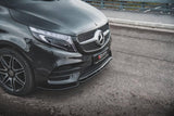 Front Lippe / Front Splitter / Frontansatz V.1 für Mercedes-Benz V-Klasse AMG-Line W447 Facelift von Maxton Design
