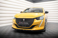 Front Lippe / Front Splitter / Frontansatz V.1 für Peugeot 208 GT MK2 von Maxton Design