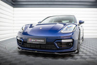 Front Lippe / Front Splitter / Frontansatz V.1 für Porsche Panamera E-Hybrid 971 Facelift von Maxton Design