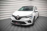 Front Splitter / Cup Schwert / Frontansatz V.1 für Renault Clio MK5 von Maxton Design
