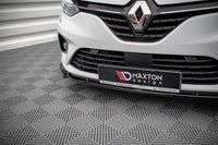 Front Splitter / Cup Schwert / Frontansatz V.1 für Renault Clio MK5 von Maxton Design