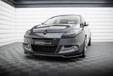 Front Lippe / Front Splitter / Frontansatz für Renault Megane GT-Line Grandtour MK3 Facelift von Maxton Design