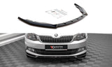 Front Lippe / Front Splitter / Frontansatz V.2 für Peugeot 308 MK3 von Maxton Design