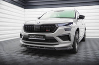 Front Lippe / Front Splitter / Frontansatz V.1 für Skoda Kodiaq RS NS Facelift von Maxton Design