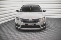 Front Splitter / Cup Schwert / Frontansatz V.1 für Skoda Octavia RS Mk3 Facelift von Maxton Design