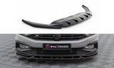 Front Lippe / Front Splitter / Frontansatz V.1 für VW Passat R-Line B8 Facelift von Maxton Design