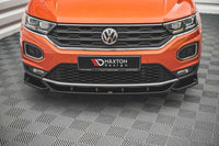 Front Splitter / Cup Schwert / Frontansatz V.1 für VW T-Roc A11 von Maxton Design