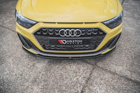 Front Splitter / Cup Schwert / Frontansatz V.2 für Audi A1 S-Line GB von Maxton Design