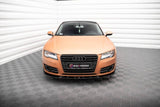 Front Lippe / Front Splitter / Frontansatz V.2 für Audi A7 C7 von Maxton Design