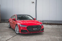 Front Lippe / Front Splitter / Frontansatz V.2 für Audi S7 C8 von Maxton Design