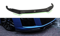 Front Lippe / Front Splitter / Frontansatz V.2 für AUDI R8 4S von Maxton Design