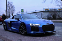 Front Lippe / Front Splitter / Frontansatz V.2 für AUDI R8 4S von Maxton Design