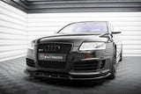 Front Lippe / Front Splitter / Frontansatz V.2 für Audi RS6 4F von Maxton Design