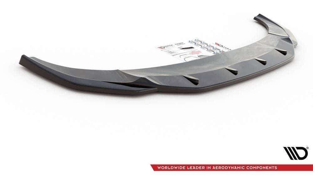 Front Lippe / Front Splitter / Frontansatz V.2 für Audi RSQ3 (F3) von Maxton Design