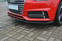 Front Lippe / Front Splitter / Frontansatz V.2  für Audi S4 / A4 S-Line B9 von Maxton Design