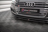 Front Lippe / Front Splitter / Frontansatz V.2 für Audi A5 S-Line F5 von Maxton Design