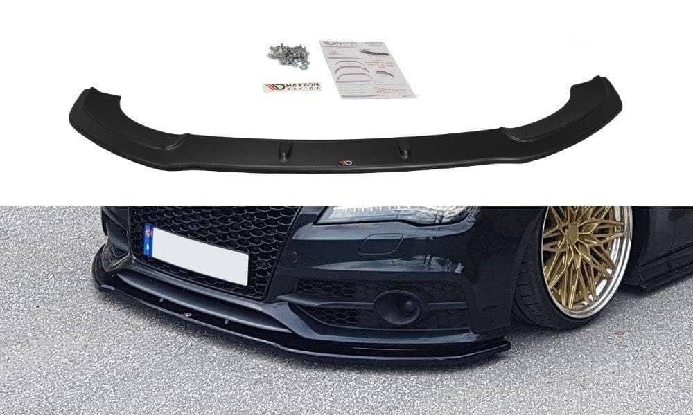Front Lippe / Front Splitter / Frontansatz V.2 für Audi S7 / A7 S-Line C7 von Maxton Design