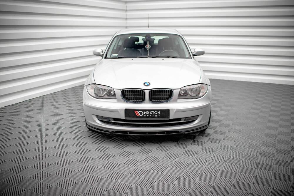 Front Lippe / Front Splitter / Frontansatz V.2 für BMW 1er E81 Facelift von Maxton Design