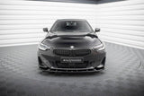 Front Lippe / Front Splitter / Frontansatz V.2 für BMW 2 Coupe G42 von Maxton Design