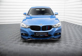 Front Lippe / Front Splitter / Frontansatz V.2 für BMW 3er GT F34 M-Paket von Maxton Design