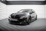 Front Lippe / Front Splitter / Frontansatz V.2 für BMW 4 Grand Coupe F36 von Maxton Design