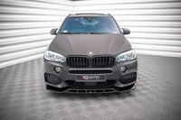 Front Lippe / Front Splitter / Frontansatz V.2 für BMW X5 F15 M-Paket von Maxton Design