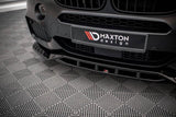 Front Lippe / Front Splitter / Frontansatz V.2 für BMW X5 F15 M-Paket von Maxton Design