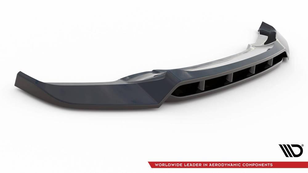 Front Lippe / Front Splitter / Frontansatz V.2 für BMW X6 M-Paket F16 von Maxton Design