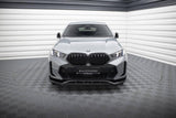 Front Lippe / Front Splitter / Frontansatz V.2 für BMW X6 M-Paket G06 Facelift von Maxton Design