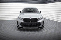 Front Lippe / Front Splitter / Frontansatz V.2 für BMW X6 M-Paket G06 Facelift von Maxton Design