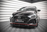 Front Diffusor / Front Splitter / Cup Schwert / Frontansatz V.2 für Hyundai i20 N BC3 von Maxton Design
