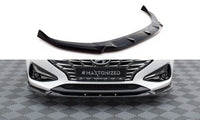 Front Lippe / Front Splitter / Frontansatz V.2 für Hyundai i30 PDE Facelift von Maxton Design