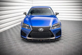 Front Lippe / Front Splitter / Frontansatz V.2 für Lexus GS F MK4 Facelift von Maxton Design