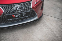 Front Lippe / Front Splitter / Frontansatz V.2 für Lexus LC 500 MK1 von Maxton Design
