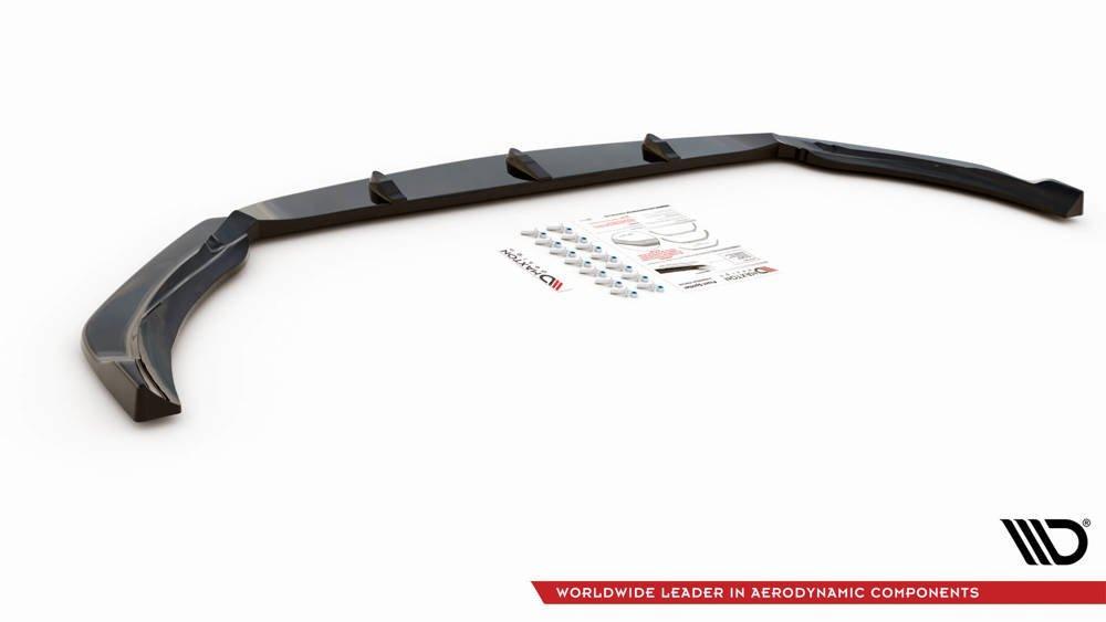 Front Lip / Front Splitter / Front Approach V.2 Mercedes-AMG A 45 S W177 by Maxton Design
