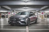Front lip / front splitter / front apron V.2 for Mercedes-AMG CLA 35 AERO C118 by Maxton Design