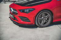 Front lip / front splitter / front apron V.2 Mercedes CLA AMG-Line C118 by Maxton Design