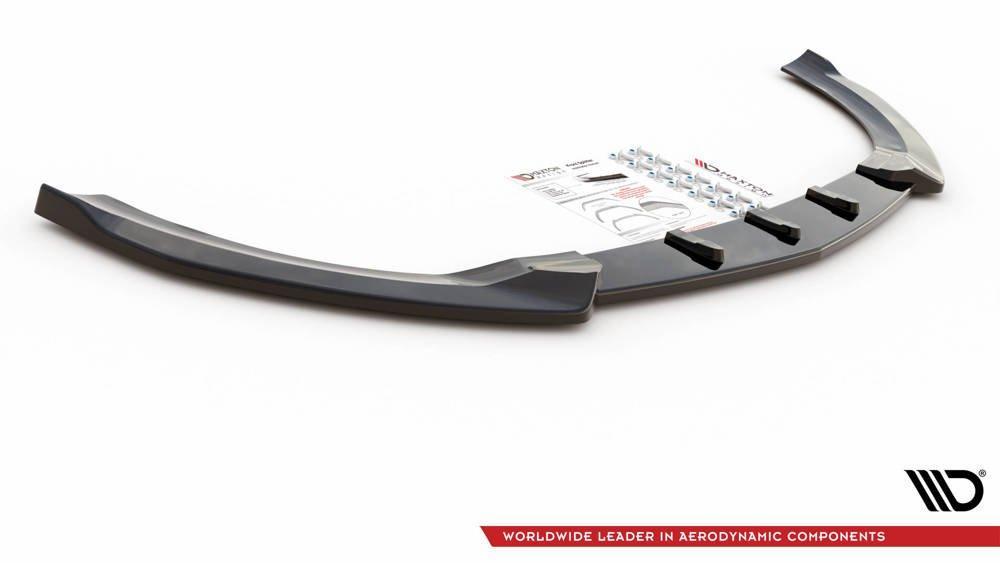 Front lip / front splitter / front apron V.2 Mercedes CLA AMG-Line C118 by Maxton Design